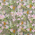 Royal Lily Green Gift wrap