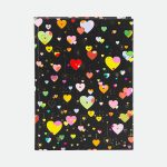 Heart to Heart Dark Notebook A5