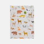 دفتر ملاحظات "Woodland Charm Brown" بحجم A5